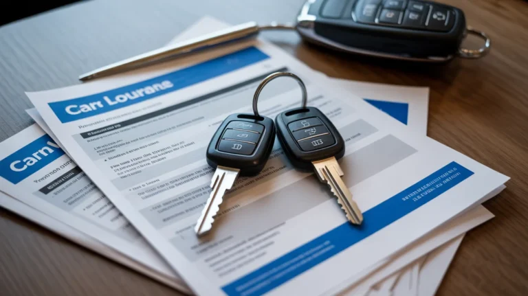 Automobilių raktai remiasi daugybe paskolų automobiliui ir draudimo dokumentų.
