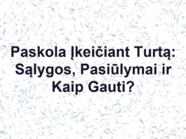 Iliustracija straipsniui: Paskola Įkeičiant Turtą: Sąlygos, Pasiūlymai ir Kaip Gauti?