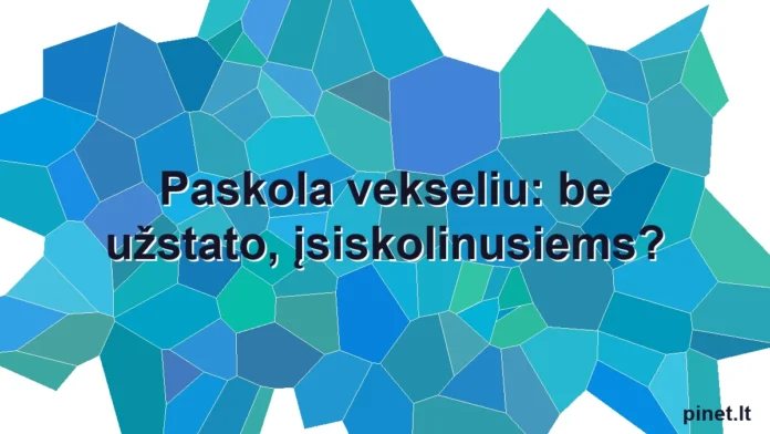 Iliustracija straipsniui: Paskola vekseliu: be užstato, įsiskolinusiems?